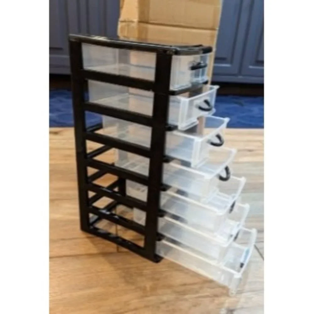 New Mini Plastic Drawers Organizer, 7.1